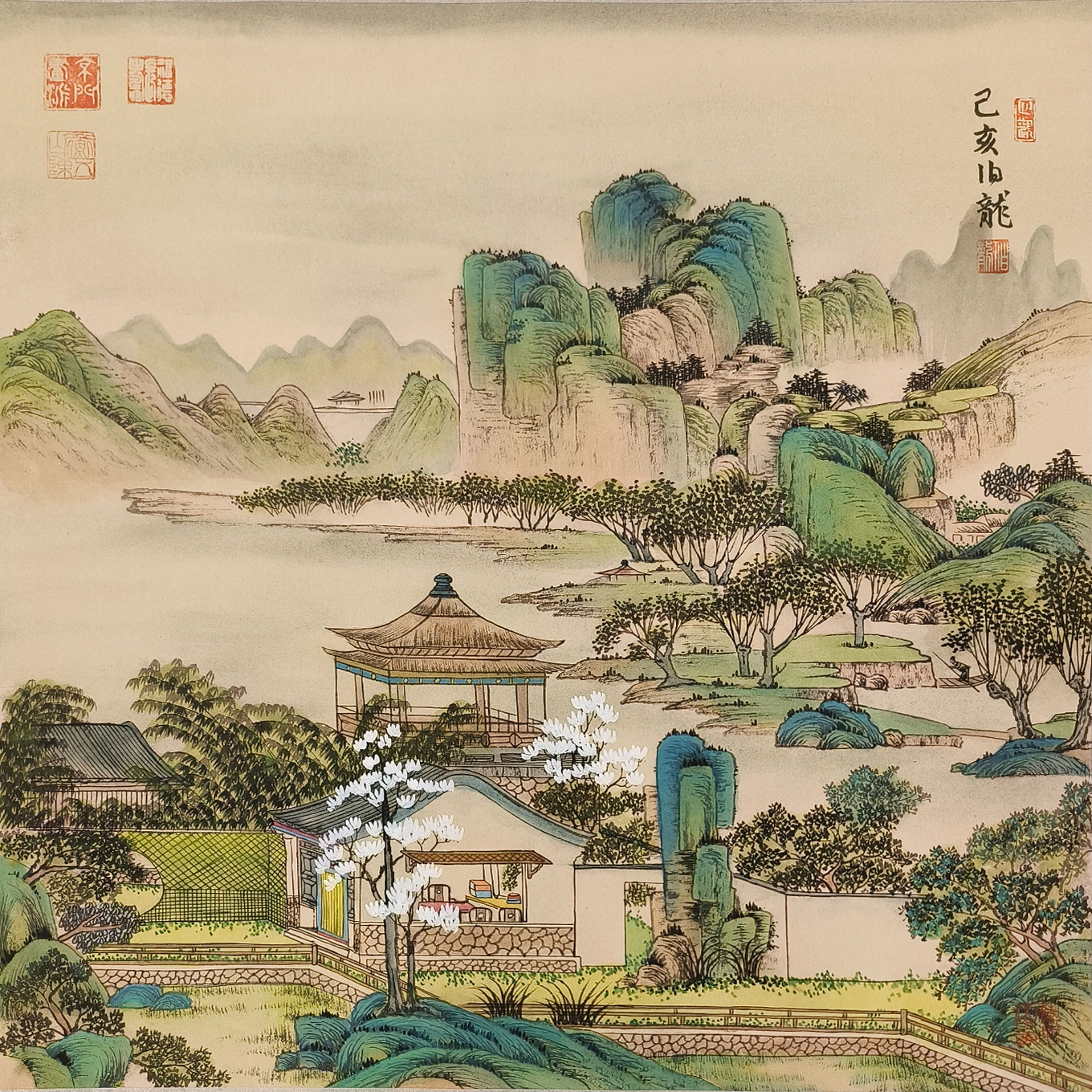 ”伯龙“画家画作鉴赏(图3)